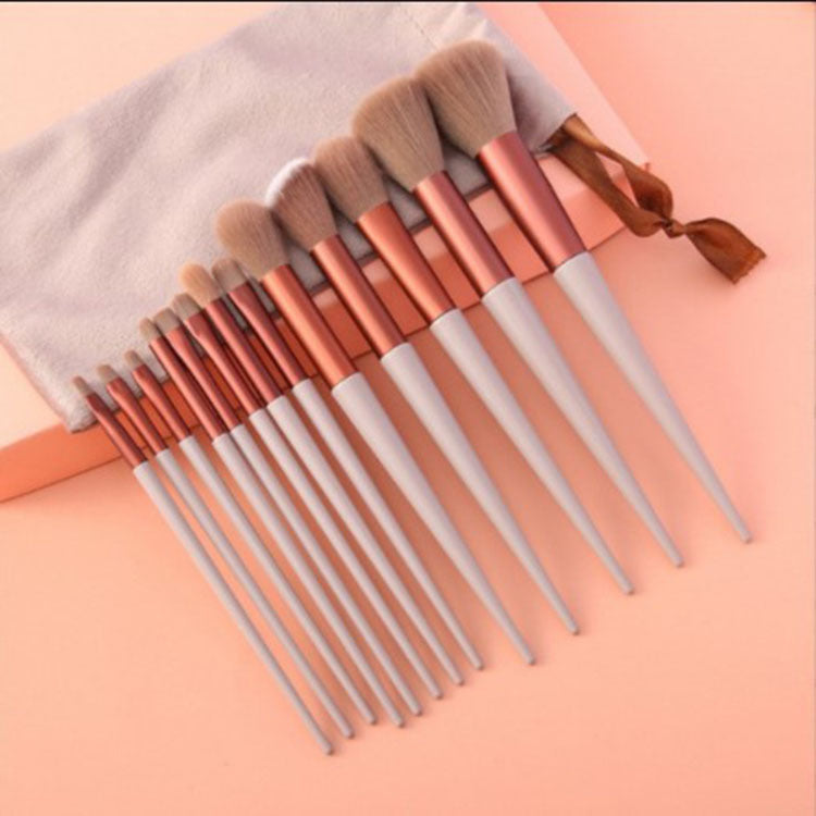 13Pcs Makeup Brush Set Make Up Concealer Brush Blush Powder Brush Eye Shadow Highlighter Foundation Brush Cosmetic Beauty Tools - Fabs things