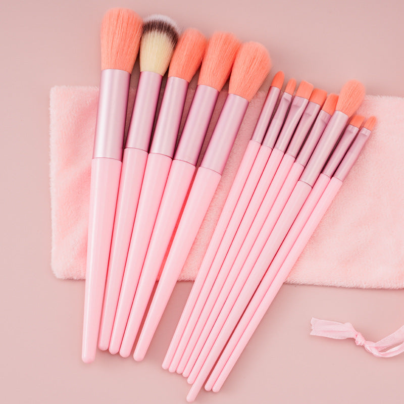 13Pcs Makeup Brush Set Make Up Concealer Brush Blush Powder Brush Eye Shadow Highlighter Foundation Brush Cosmetic Beauty Tools - Fabs things