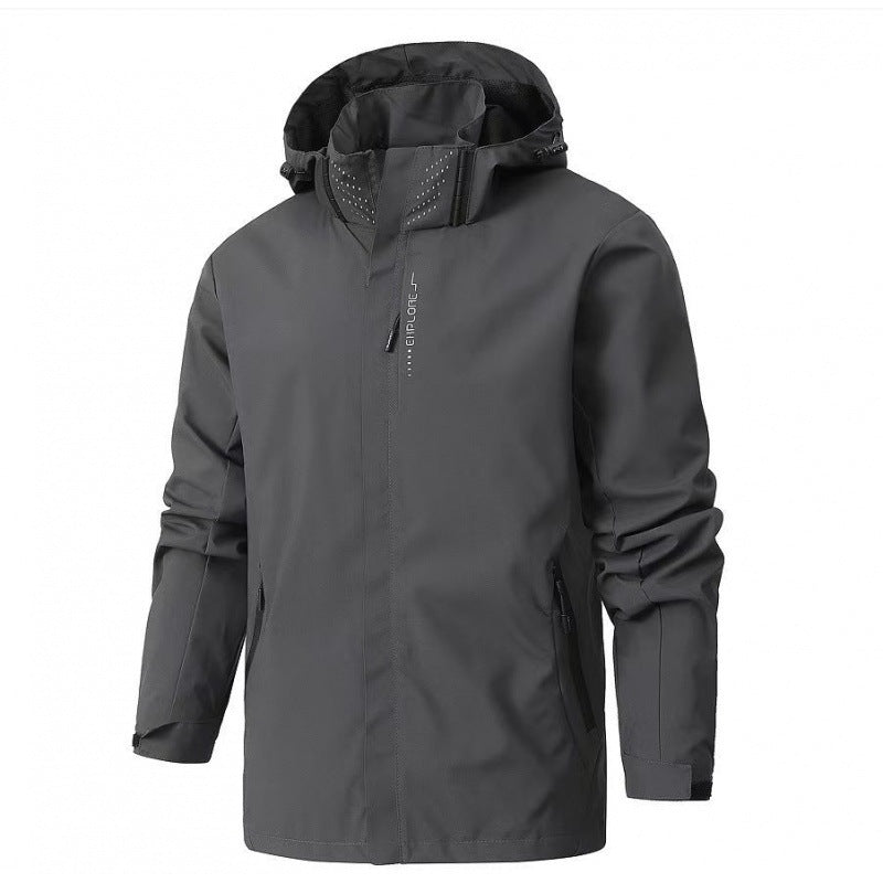 Mens Windproof And Waterproof Outdoor Springfall Jacket - Fabs things