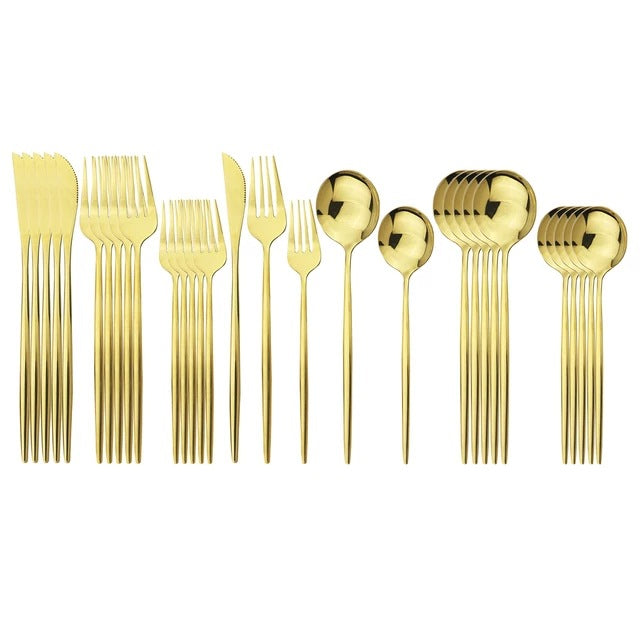 Household Stainless Steel Cutlery Cutlery Set - Fabs things
