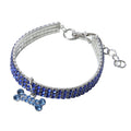 Bling Rhinestone Dog Collar Crystal Puppy Chihuahua Pet Dog Collars Leash For Small Medium Dogs Cats - Fabs things