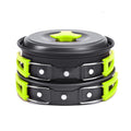 Camping Cookware Kit Outdoor Cooking Set Aluminum Equipment Outdoor Pot Travel Tableware Kitchen Hiking Picnic BBQ - Fabs things