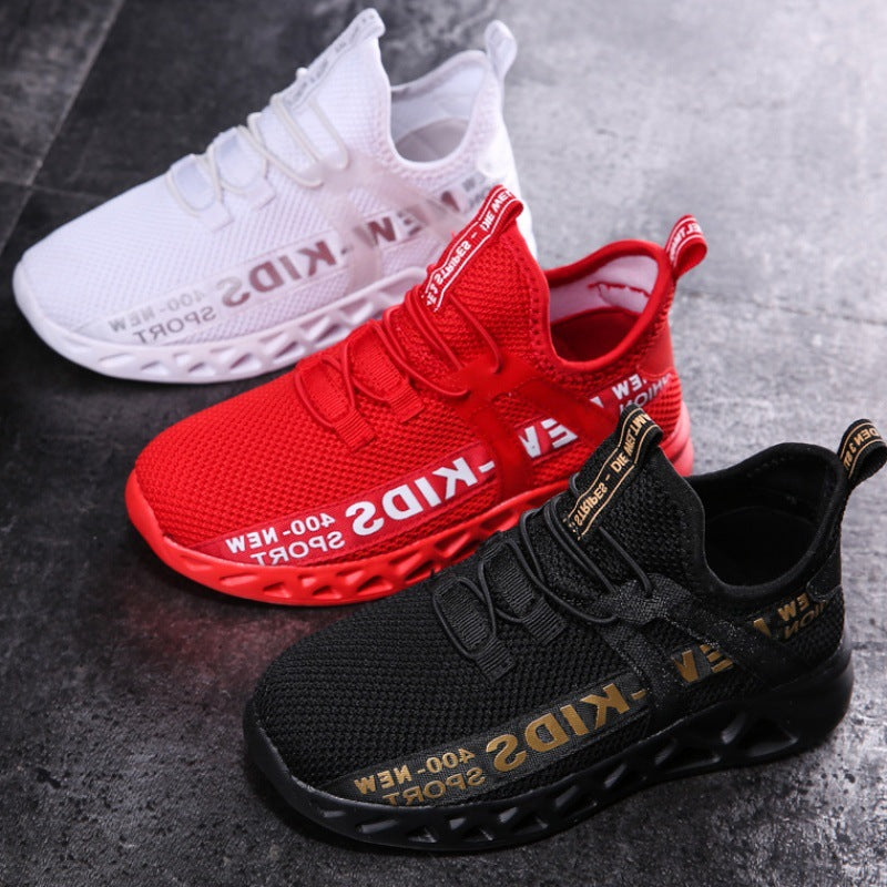 New Mesh Kids Sneakers Lightweight Children Shoes Casual Breathable Boys Shoes Non-slip Girls Sneakers - Fabs things