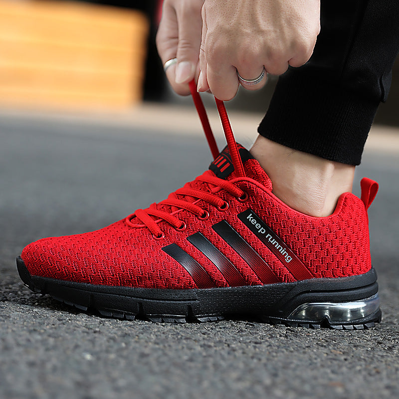 Best selling couple sports shoes breathable mesh outdoor men and women running shoes sports shoes fitness jogging shoes men - Fabs things