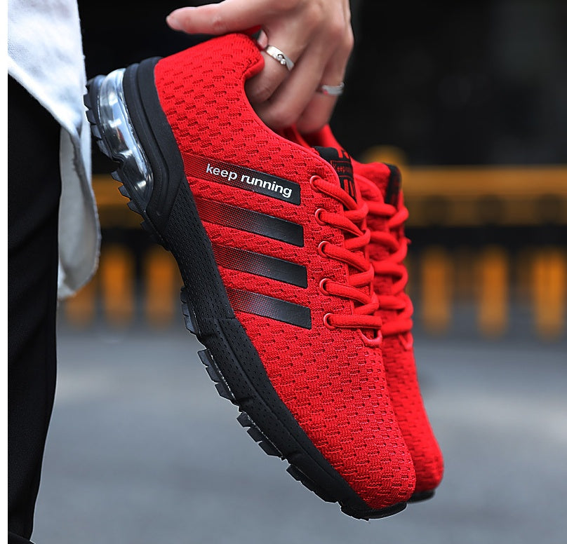 Best selling couple sports shoes breathable mesh outdoor men and women running shoes sports shoes fitness jogging shoes men - Fabs things