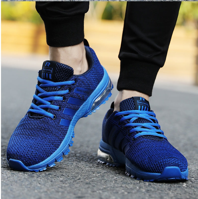 Best selling couple sports shoes breathable mesh outdoor men and women running shoes sports shoes fitness jogging shoes men - Fabs things