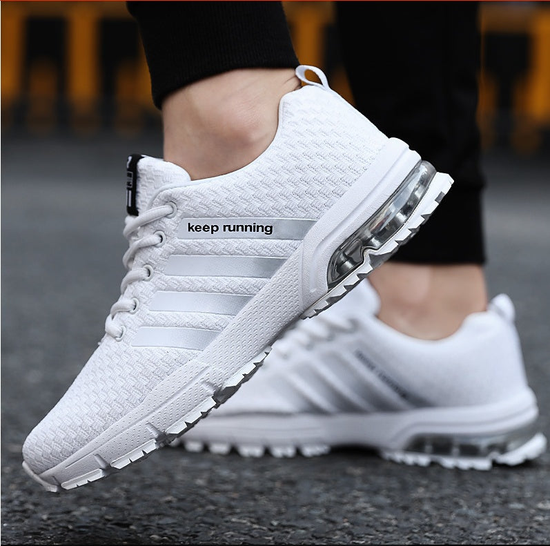 Best selling couple sports shoes breathable mesh outdoor men and women running shoes sports shoes fitness jogging shoes men - Fabs things