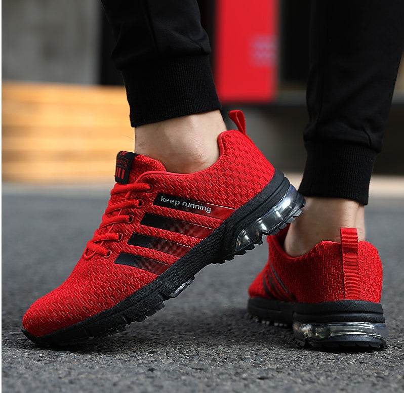 Best selling couple sports shoes breathable mesh outdoor men and women running shoes sports shoes fitness jogging shoes men - Fabs things