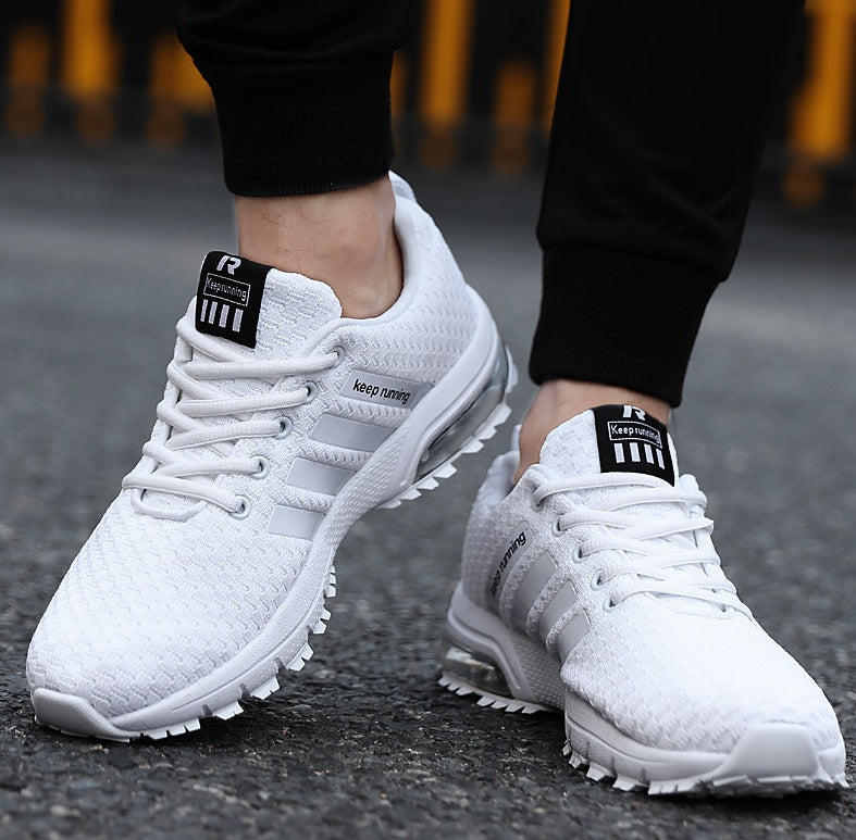 Best selling couple sports shoes breathable mesh outdoor men and women running shoes sports shoes fitness jogging shoes men - Fabs things