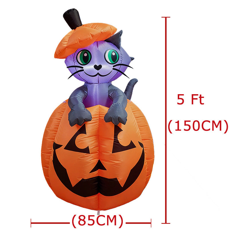Halloween Inflatable Cartoon Cat Decoration - Fabs things