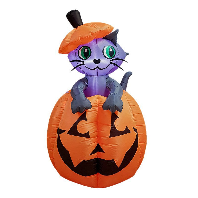 Halloween Inflatable Cartoon Cat Decoration - Fabs things