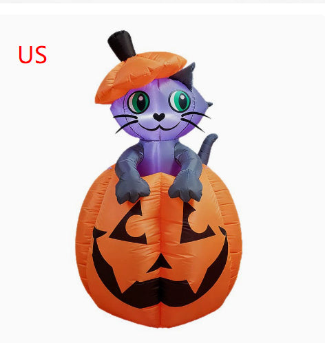 Halloween Inflatable Cartoon Cat Decoration - Fabs things