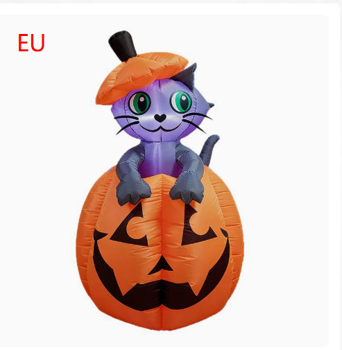 Halloween Inflatable Cartoon Cat Decoration - Fabs things