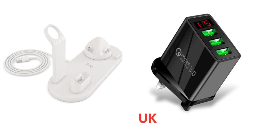 Wireless Charger Fast Charging Pad Stand - Fabs things