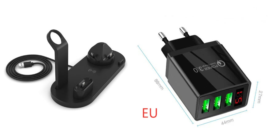 Wireless Charger Fast Charging Pad Stand - Fabs things