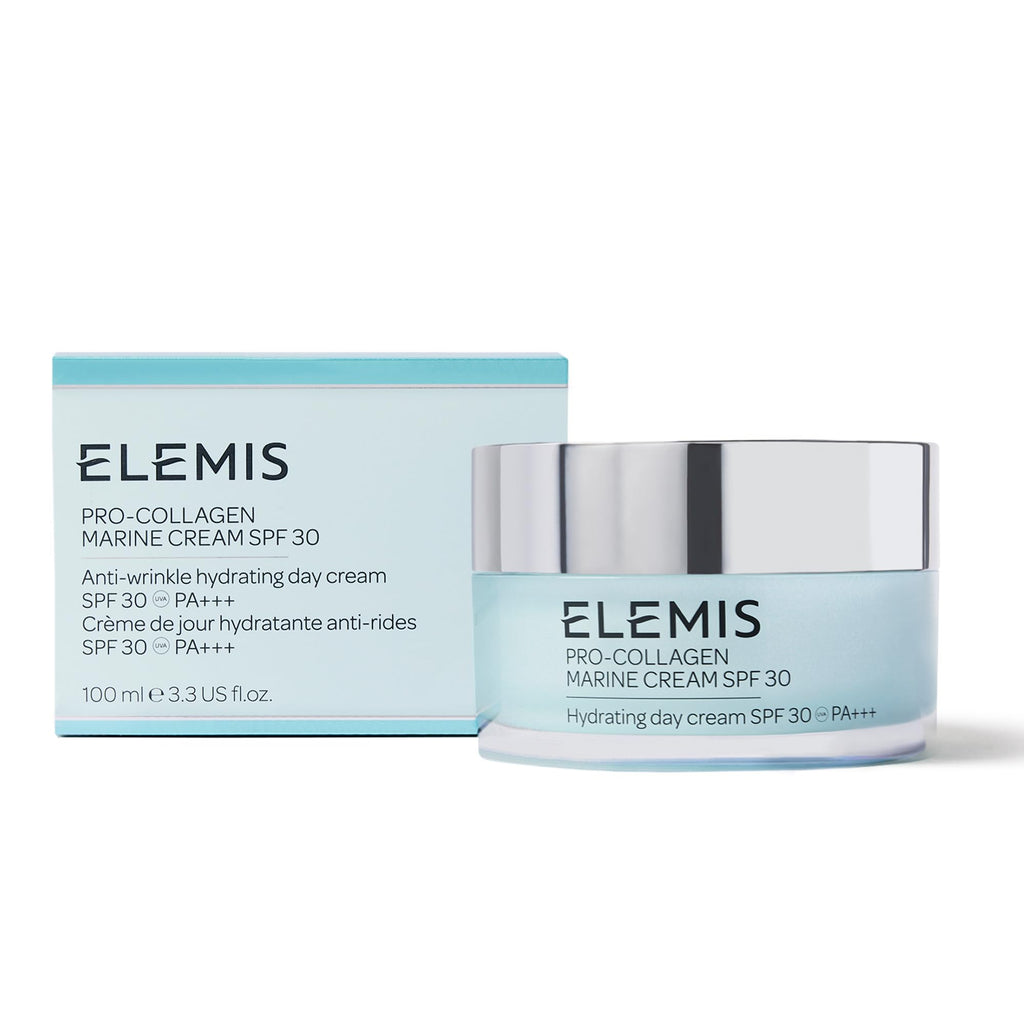 ELEMIS Pro-Collagen Marine Cream SPF 30, Lightweight Anti-Wrinkle Daily Facial Moisturizer - Fabs things