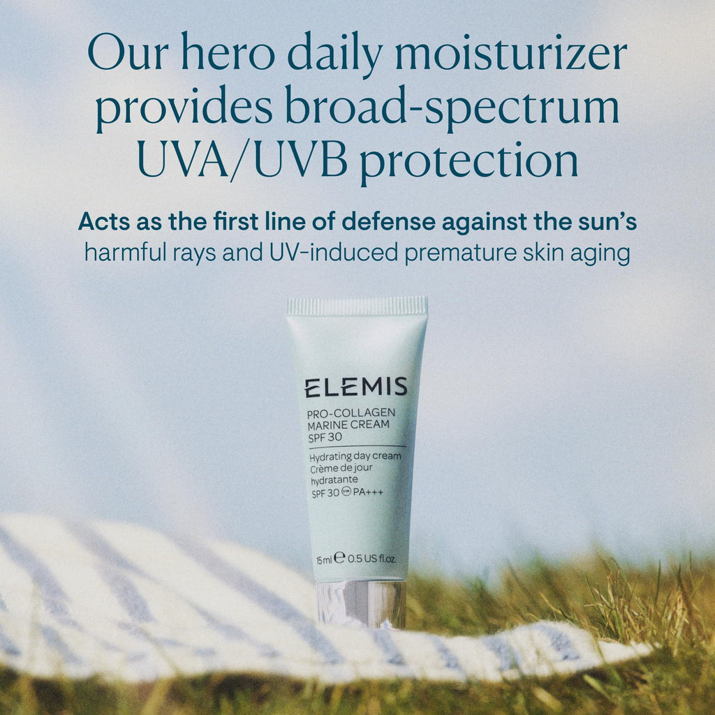 ELEMIS Pro-Collagen Marine Cream SPF 30, Lightweight Anti-Wrinkle Daily Facial Moisturizer - Fabs things