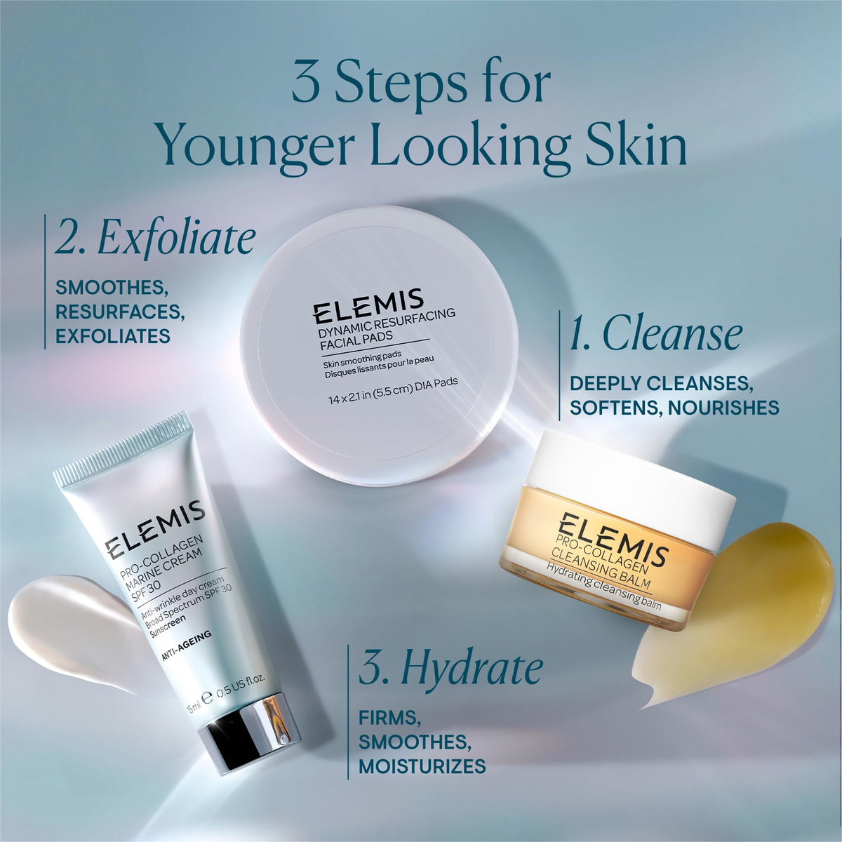 ELEMIS Pro-Collagen Marine Cream SPF 30, Lightweight Anti-Wrinkle Daily Facial Moisturizer - Fabs things