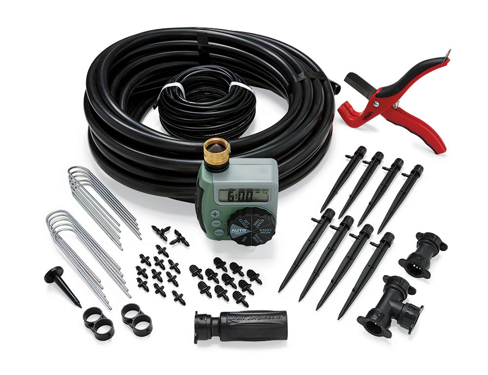 Shrub & Flower Bed Drip Kit with Timer 69535 - Fabs things