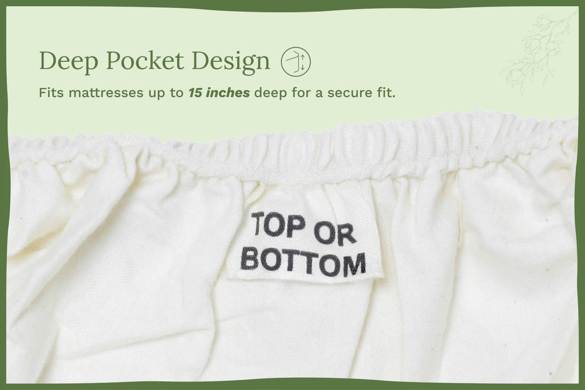 Organic Sateen Bed Sheets Set - Fabs things