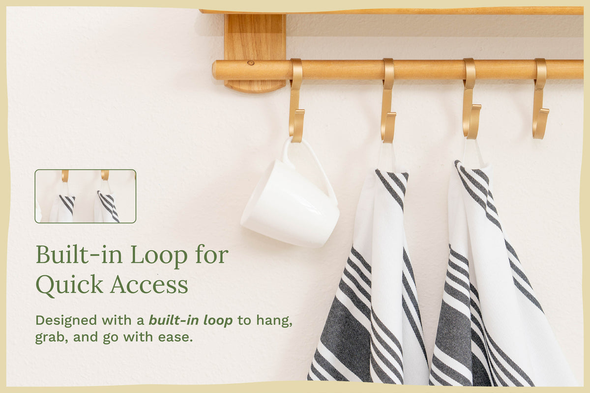 Striped Kitchen Towels - Fabs things