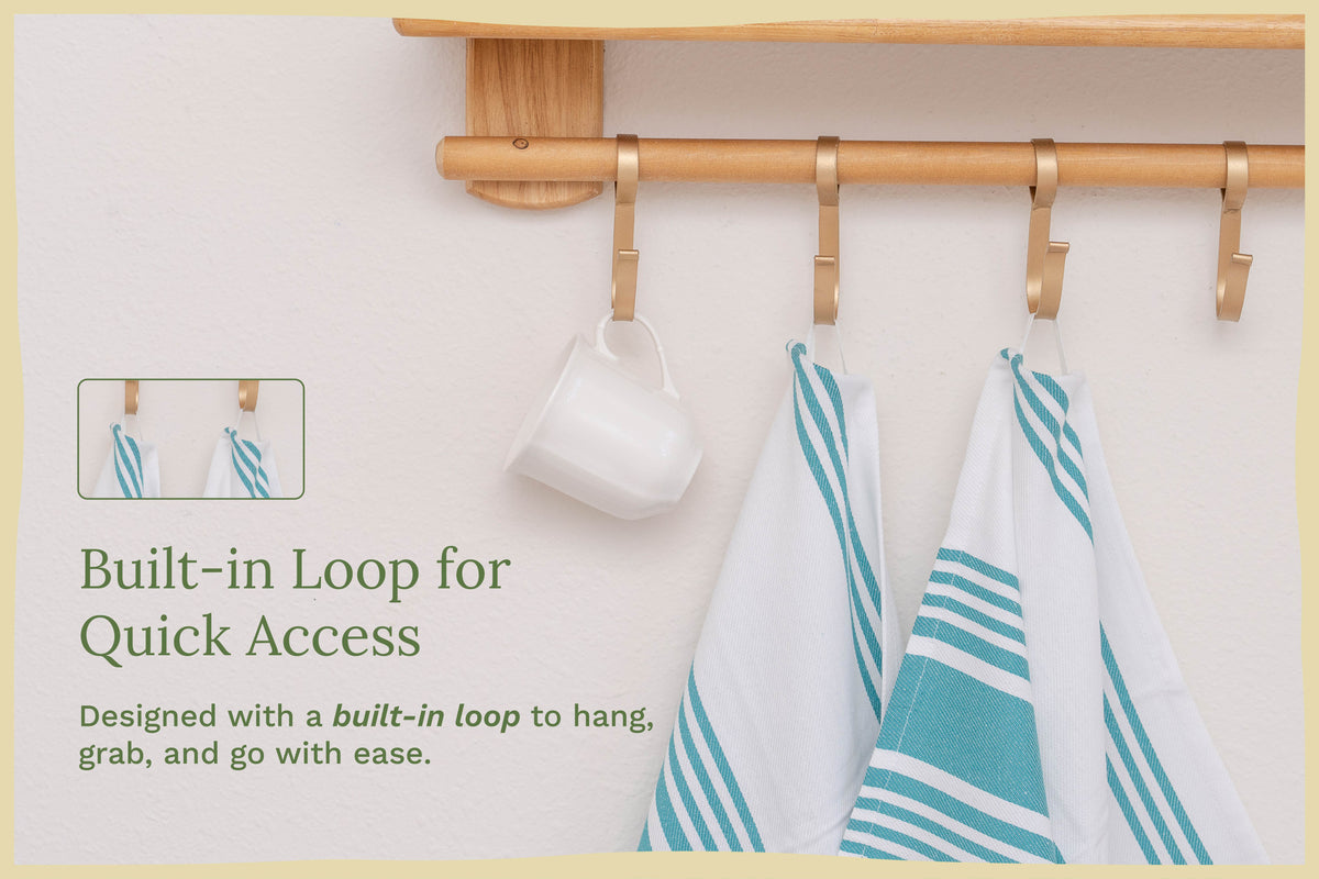 Striped Kitchen Towels - Fabs things