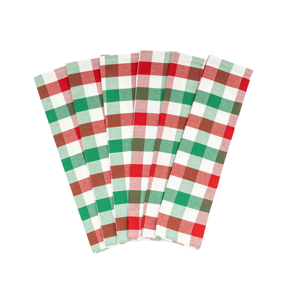 Plaid Kitchen Towels - Fabs things