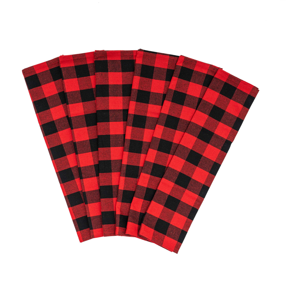 Plaid Kitchen Towels - Fabs things