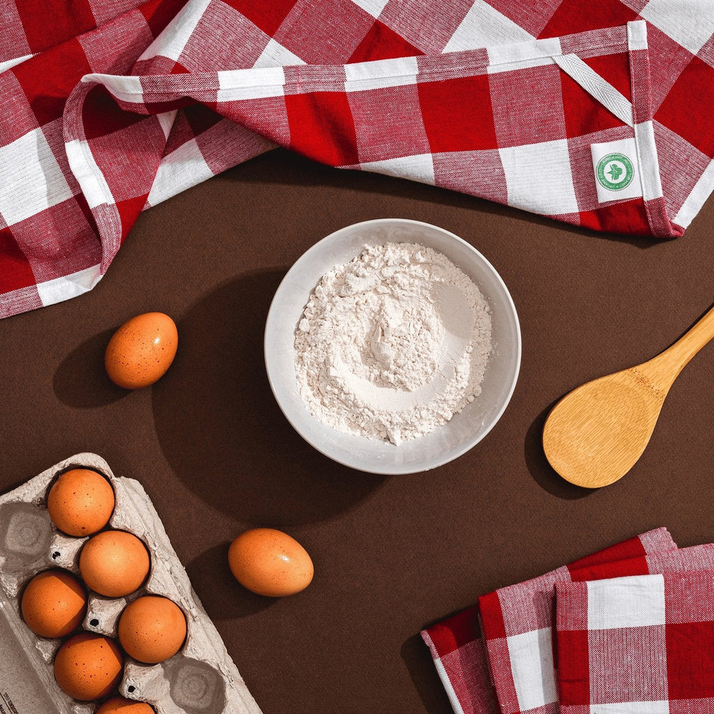 Plaid Kitchen Towels - Fabs things