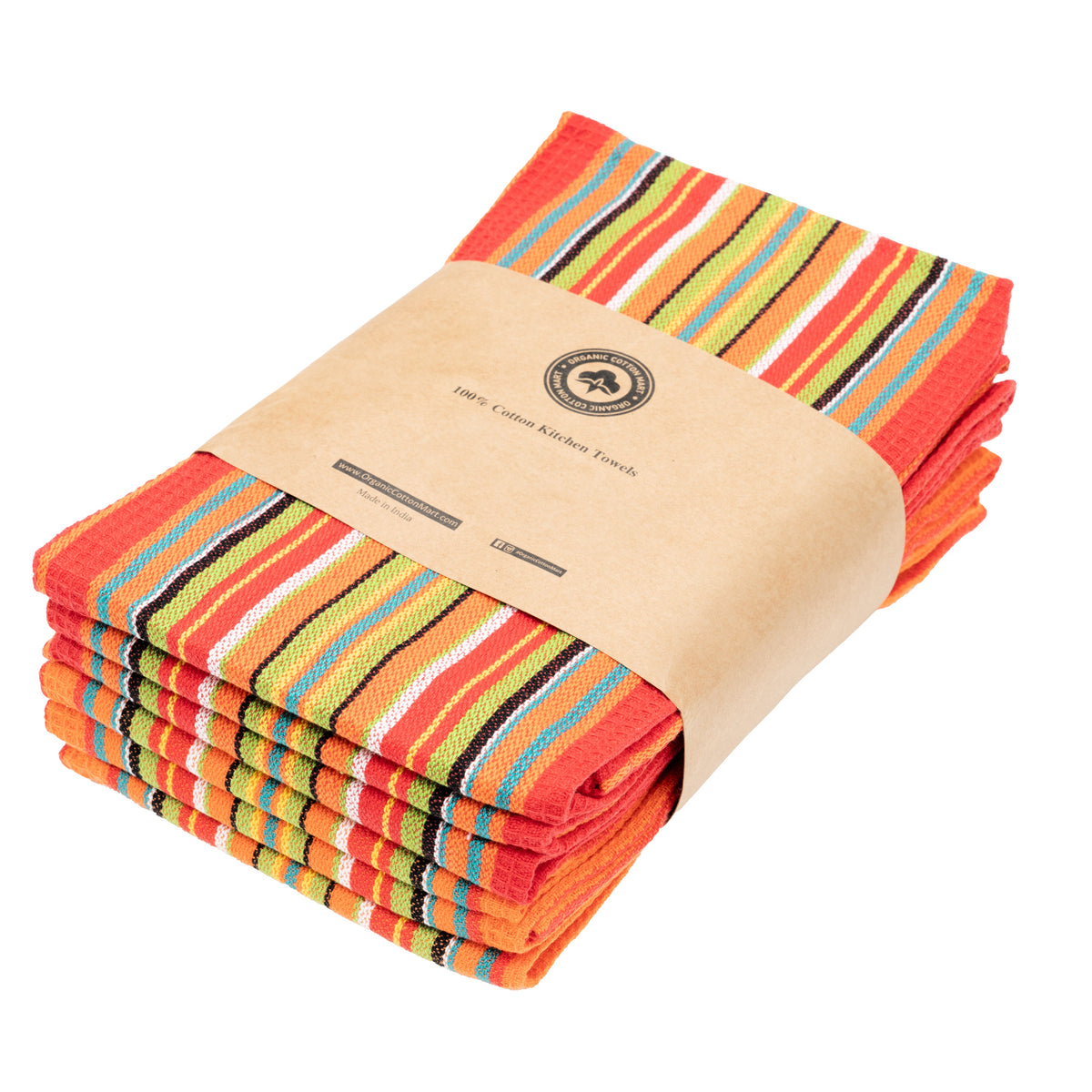 Salsa Stripe Kitchen Towels - Fabs things