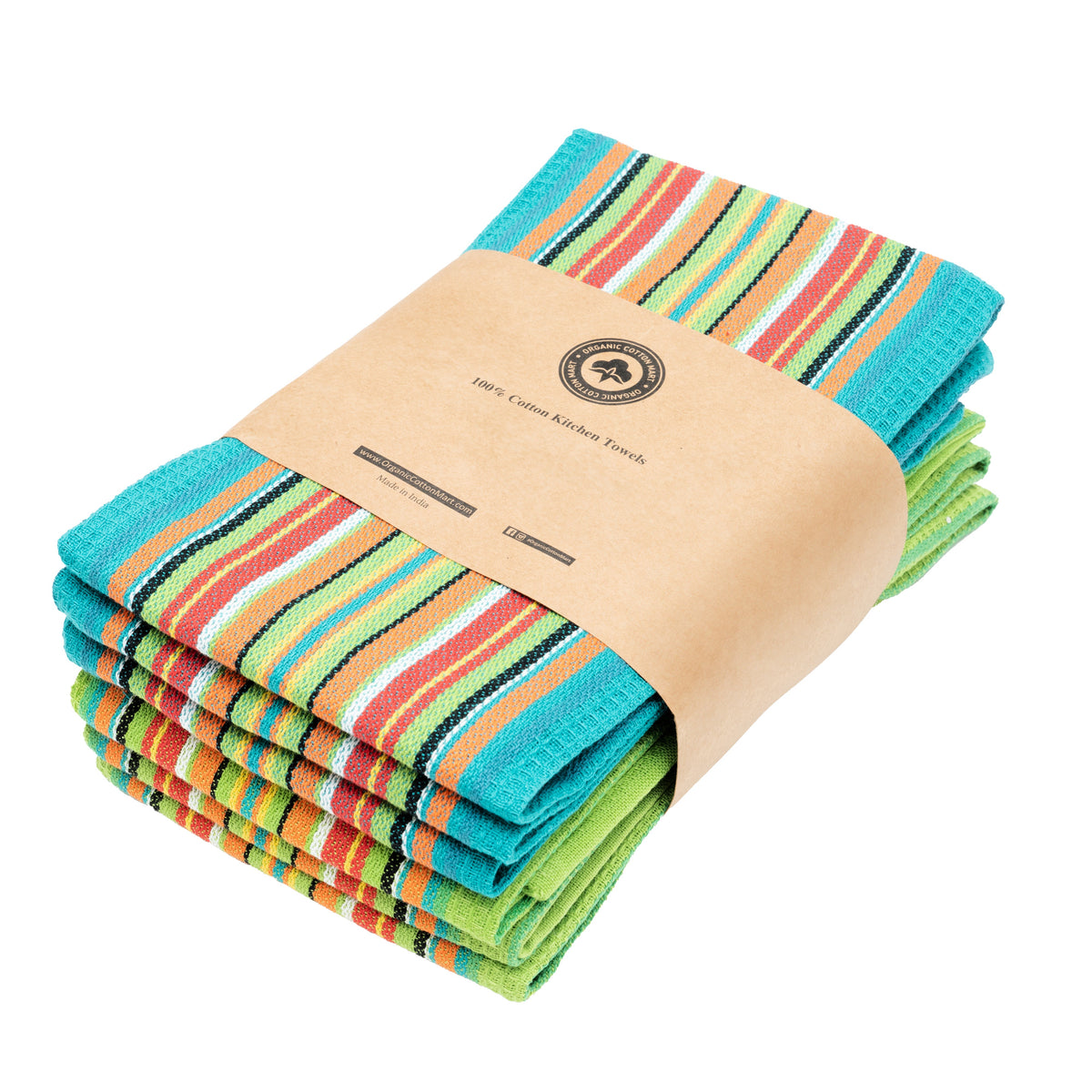 Salsa Stripe Kitchen Towels - Fabs things