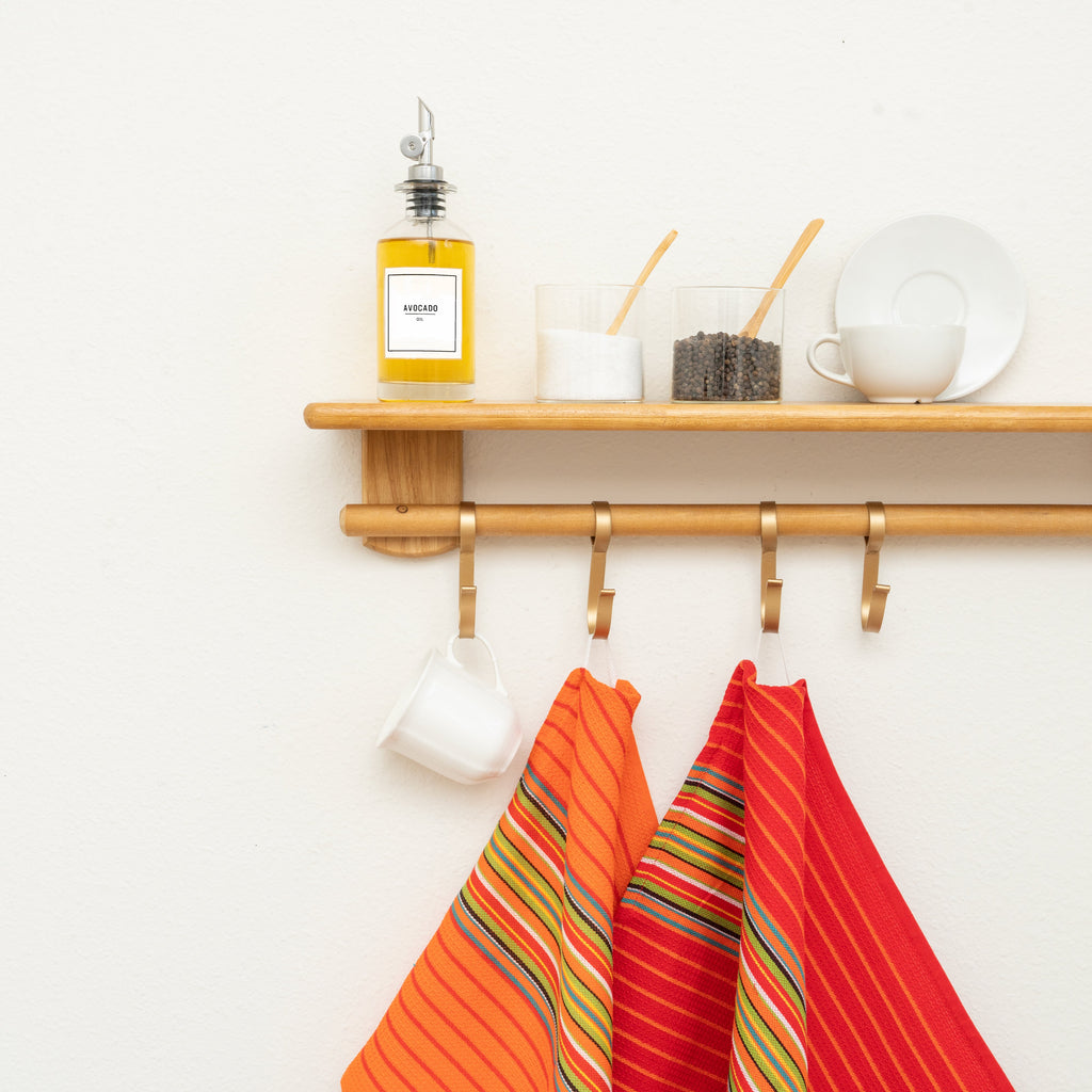 Salsa Stripe Kitchen Towels - Fabs things