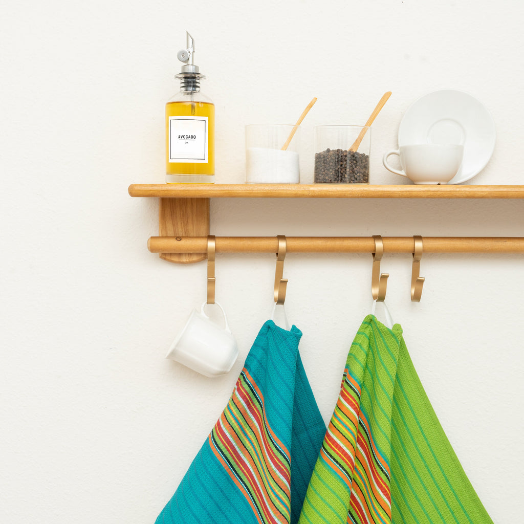 Salsa Stripe Kitchen Towels - Fabs things