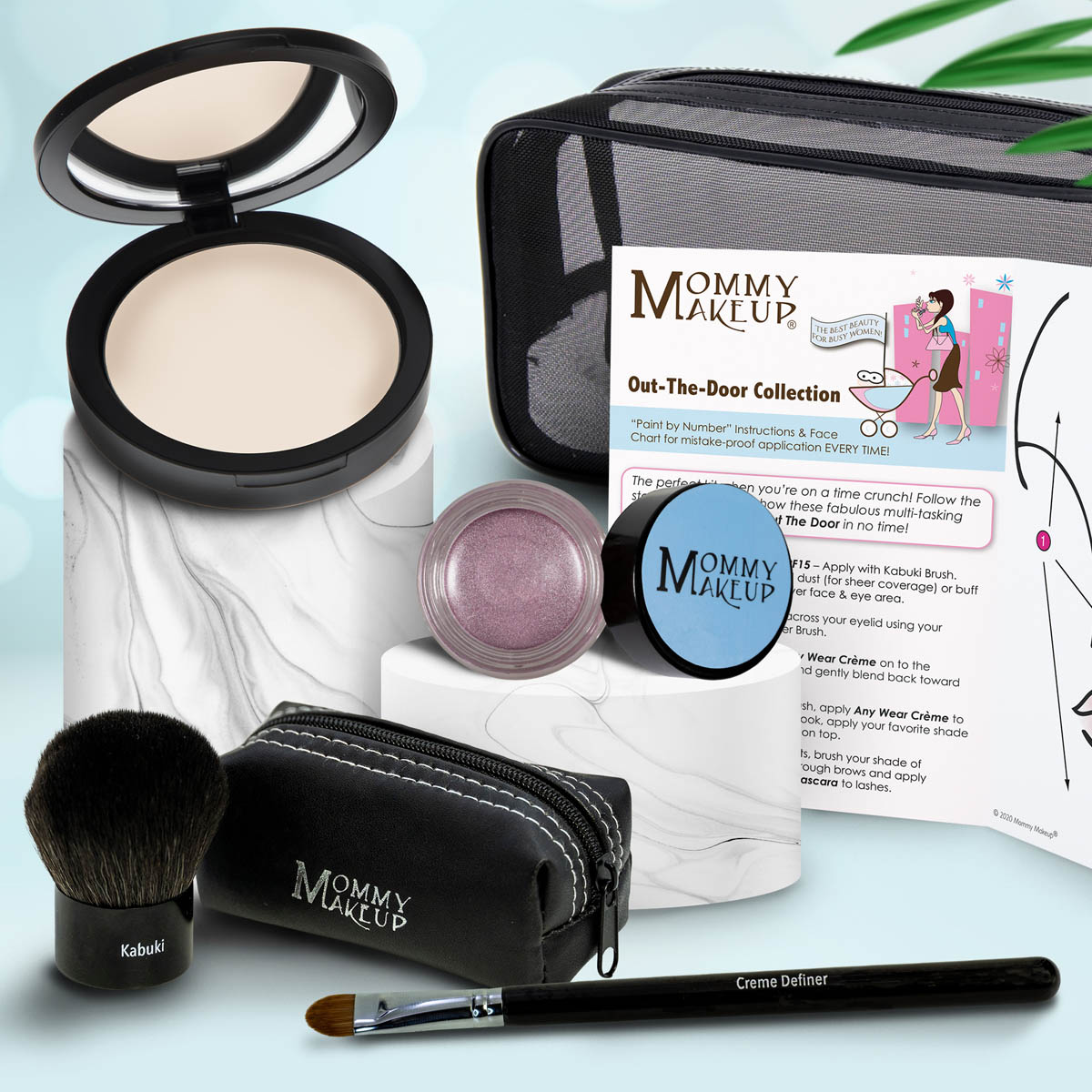 Out The Door Collection | Travel-friendly, Multi-tasking,Talc-free Makeup Set - Fabs things