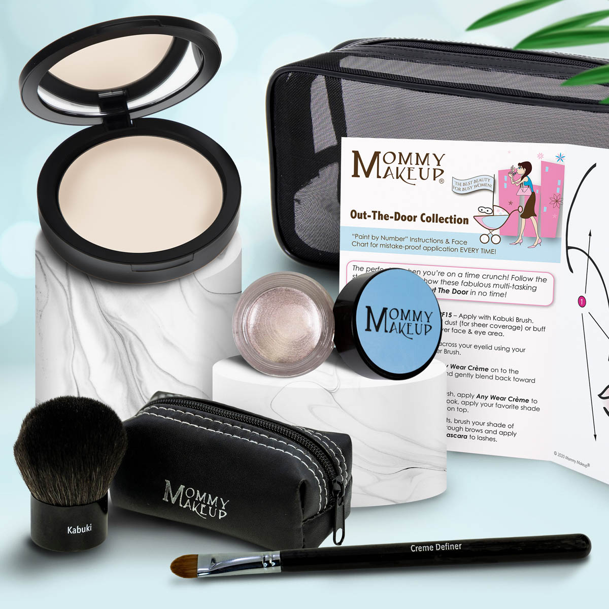 Out The Door Collection | Travel-friendly, Multi-tasking,Talc-free Makeup Set - Fabs things