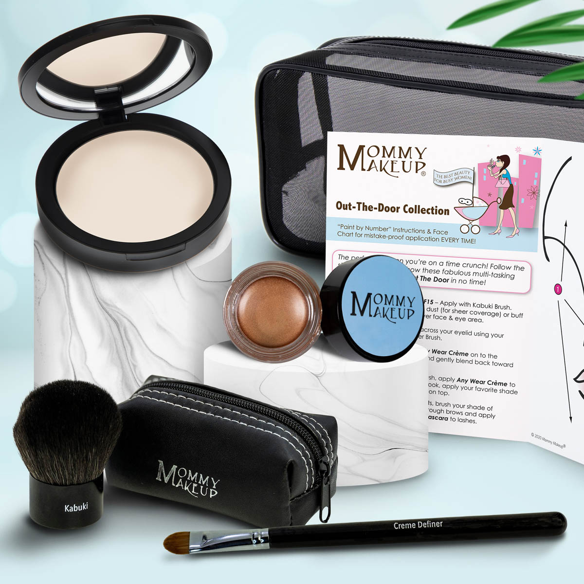 Out The Door Collection | Travel-friendly, Multi-tasking,Talc-free Makeup Set - Fabs things