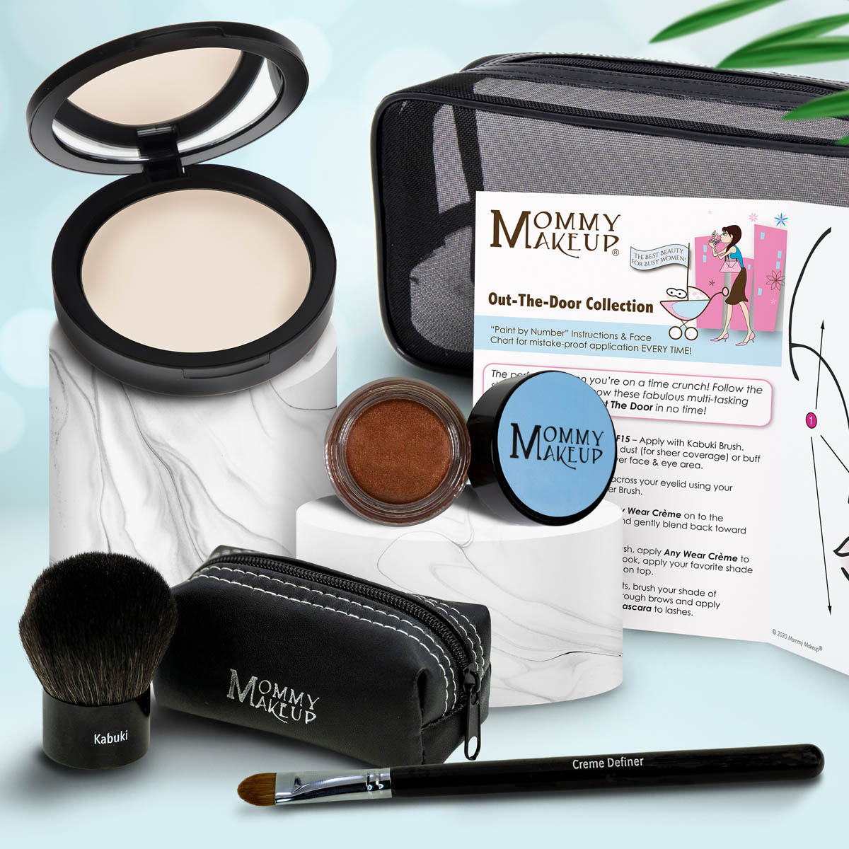 Out The Door Collection | Travel-friendly, Multi-tasking,Talc-free Makeup Set - Fabs things