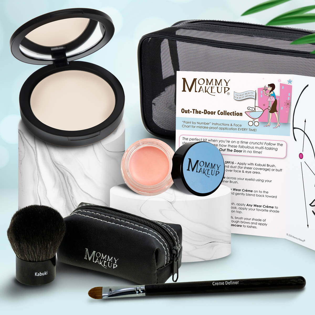 Out The Door Collection | Travel-friendly, Multi-tasking,Talc-free Makeup Set - Fabs things