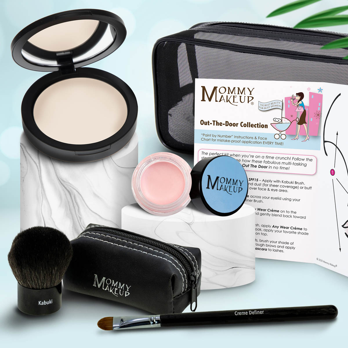 Out The Door Collection | Travel-friendly, Multi-tasking,Talc-free Makeup Set - Fabs things