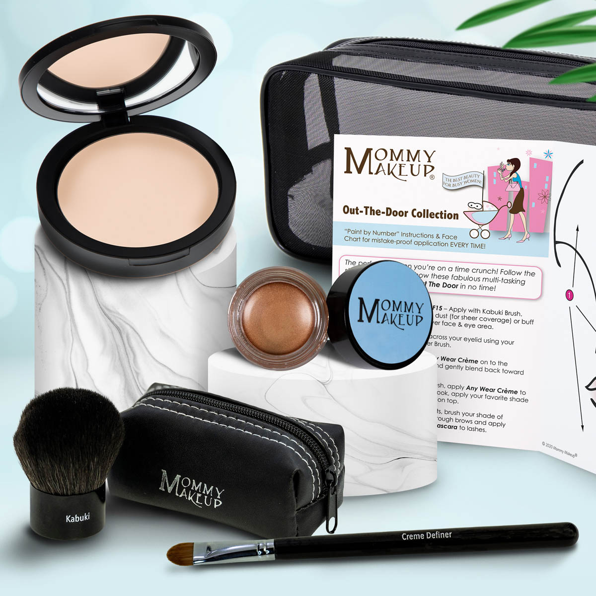 Out The Door Collection | Travel-friendly, Multi-tasking,Talc-free Makeup Set - Fabs things