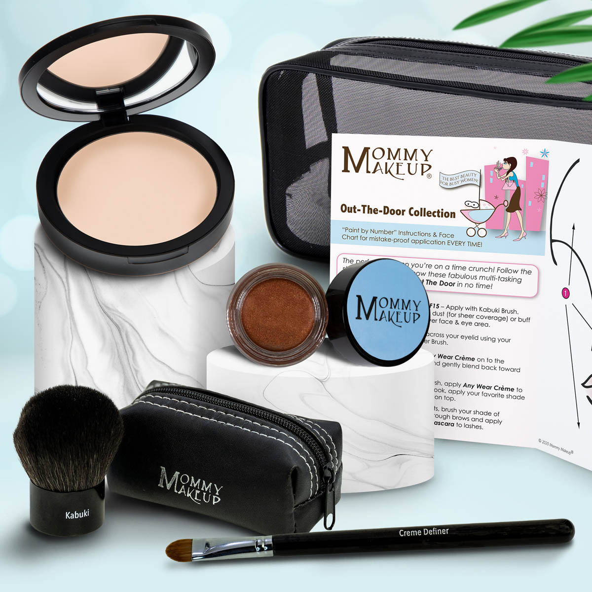 Out The Door Collection | Travel-friendly, Multi-tasking,Talc-free Makeup Set - Fabs things