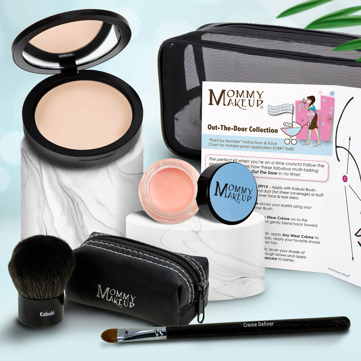 Out The Door Collection | Travel-friendly, Multi-tasking,Talc-free Makeup Set - Fabs things