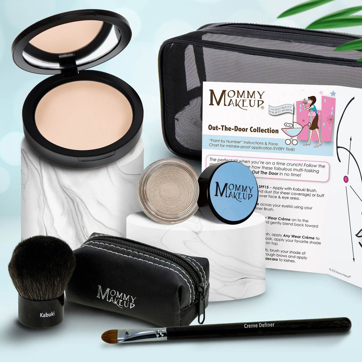 Out The Door Collection | Travel-friendly, Multi-tasking,Talc-free Makeup Set - Fabs things