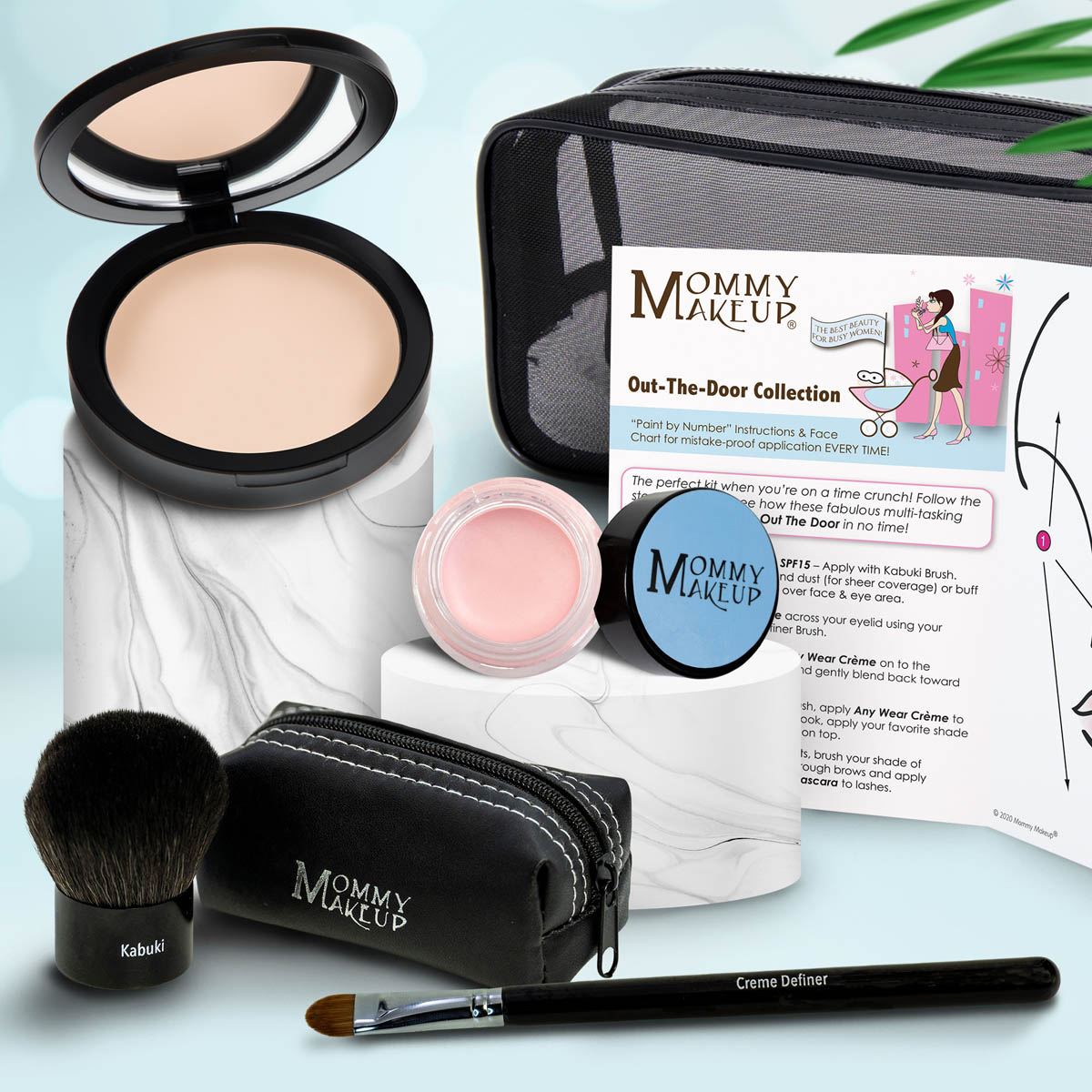 Out The Door Collection | Travel-friendly, Multi-tasking,Talc-free Makeup Set - Fabs things