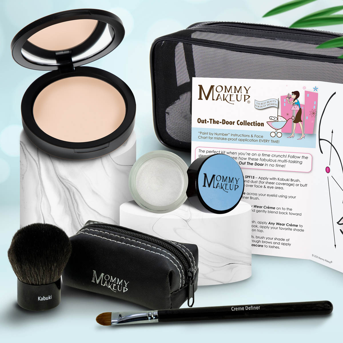 Out The Door Collection | Travel-friendly, Multi-tasking,Talc-free Makeup Set - Fabs things