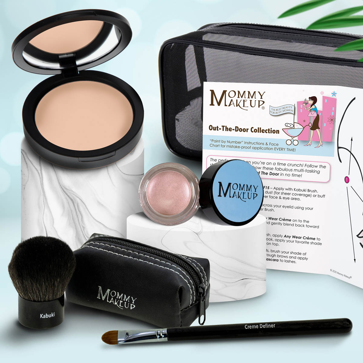 Out The Door Collection | Travel-friendly, Multi-tasking,Talc-free Makeup Set - Fabs things