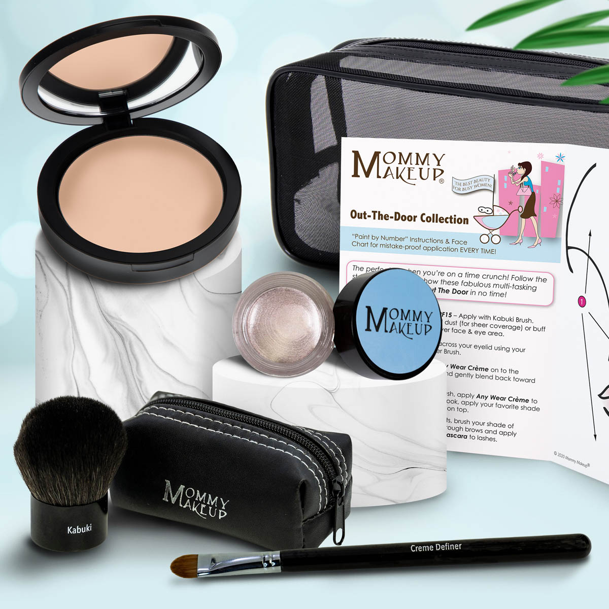Out The Door Collection | Travel-friendly, Multi-tasking,Talc-free Makeup Set - Fabs things