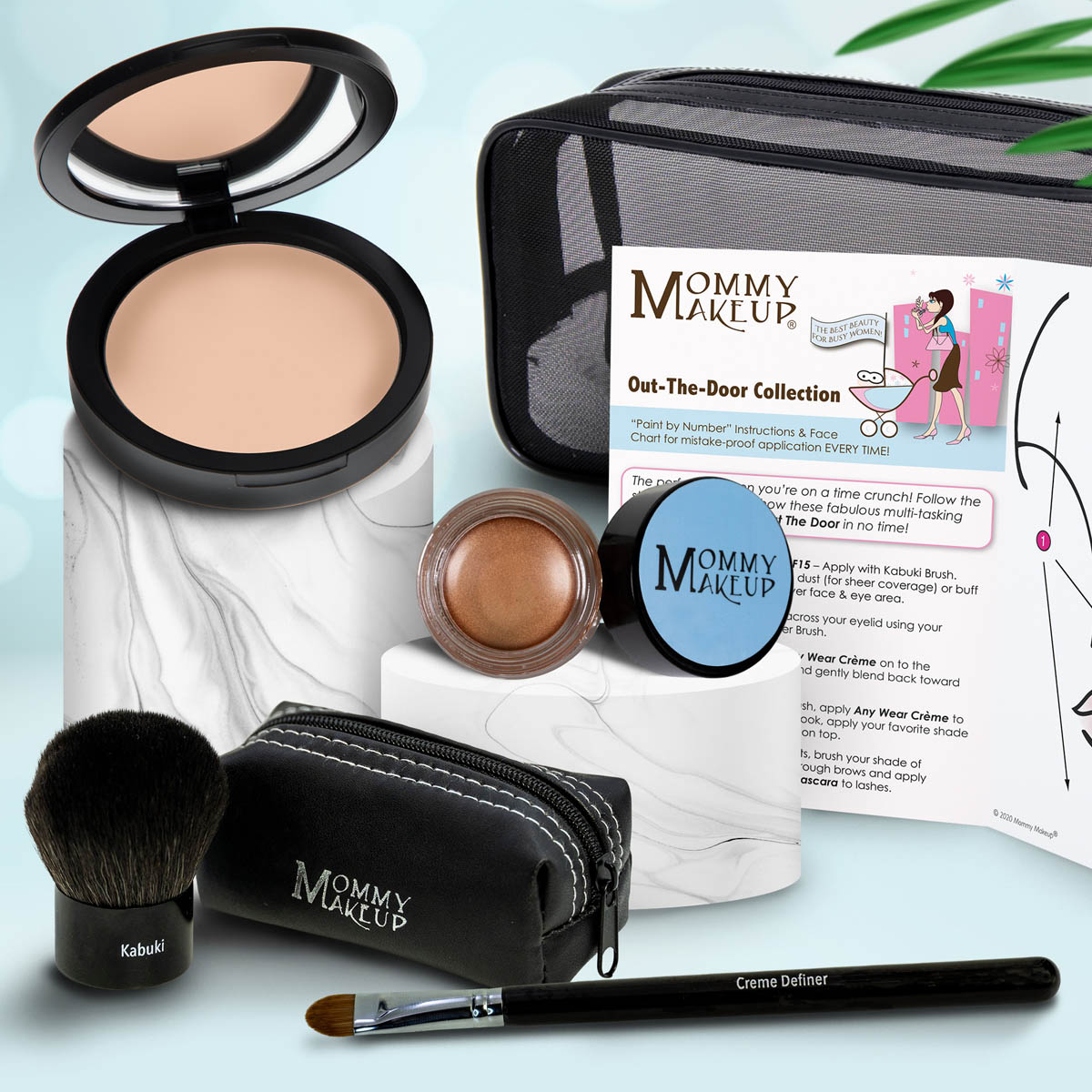 Out The Door Collection | Travel-friendly, Multi-tasking,Talc-free Makeup Set - Fabs things