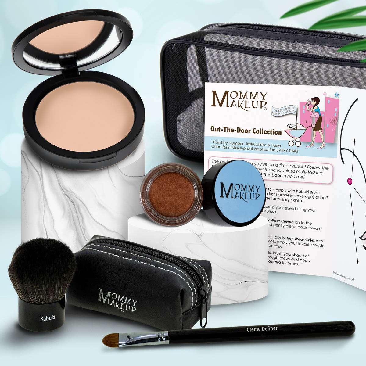 Out The Door Collection | Travel-friendly, Multi-tasking,Talc-free Makeup Set - Fabs things