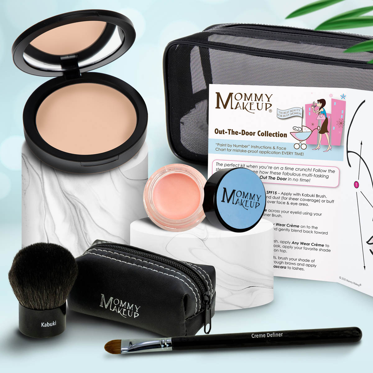 Out The Door Collection | Travel-friendly, Multi-tasking,Talc-free Makeup Set - Fabs things